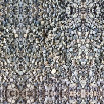 Gravillons concassés, gris silico - 25 kg