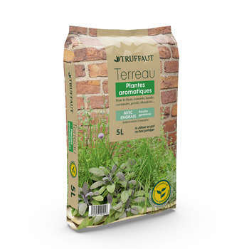 Terreau pour plantes aromatiques - sac de 5 litres
