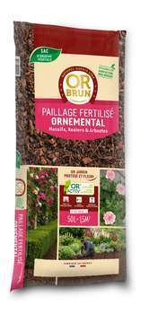 Paillage fertilisé ornemental 50L