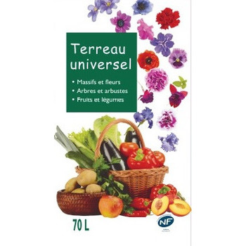 Terreau universel : sac 70L