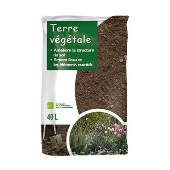 Terre végétale 40L