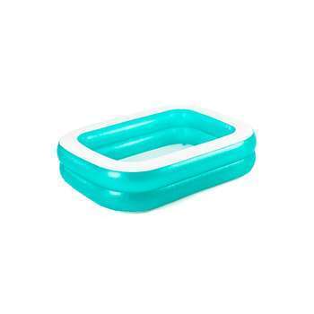 Piscine familiale gonflable translucide en PVC - 2