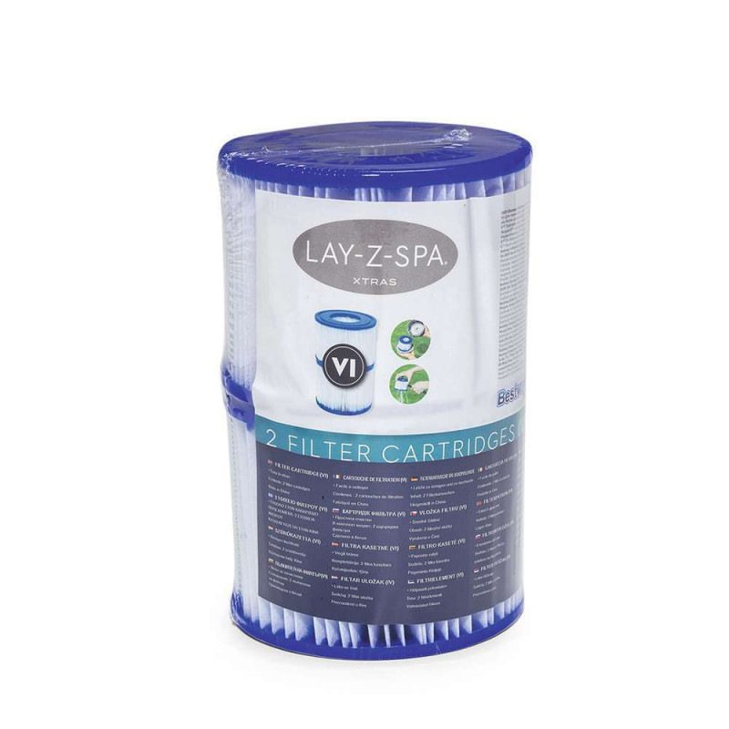 Cartouches type VI pour spa gonflable Lay-Z-Spa -