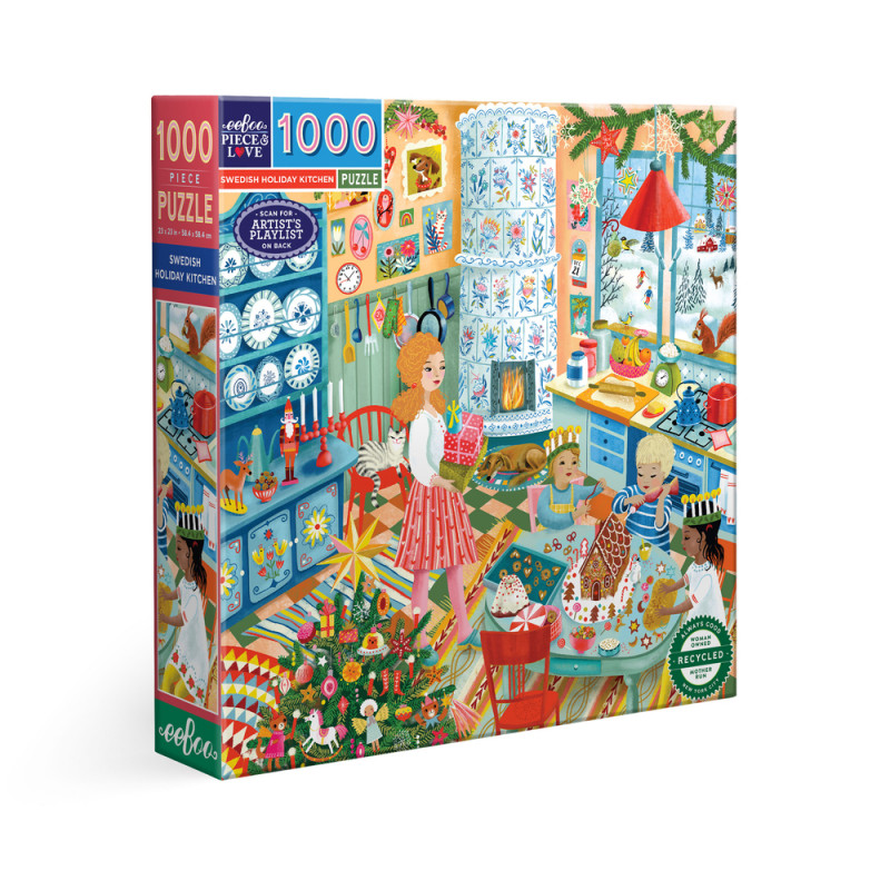Puzzle Swedish Holiday Kitchen, 1000 pièces - L. 5