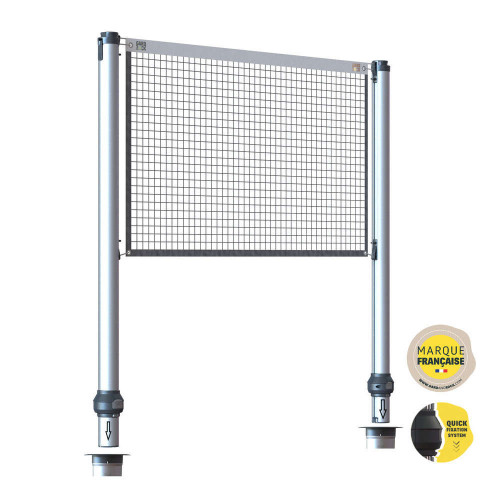 Kit Poteaux Multisports à clipser sur les bases d'