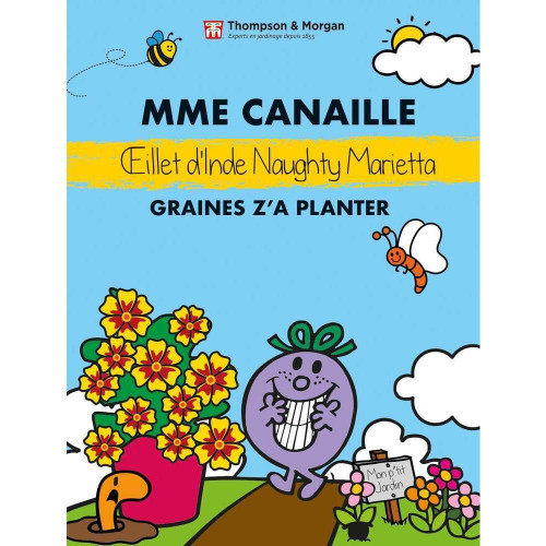 Graines De Fleurs Oeillet D'Inde Mme Canaille