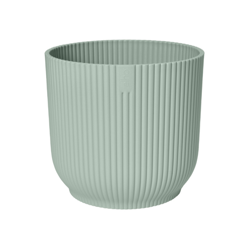Cache-pot Vibes Fold rond Ø14cm vert sorbet