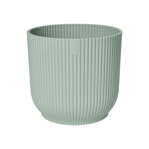 Cache-pot Vibes Fold rond Ø14cm vert sorbet