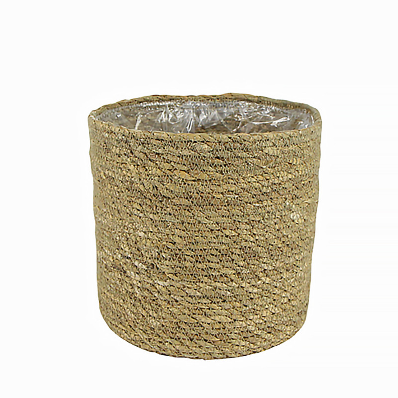 Cache-pot Stef Naturel D25 H25 cm