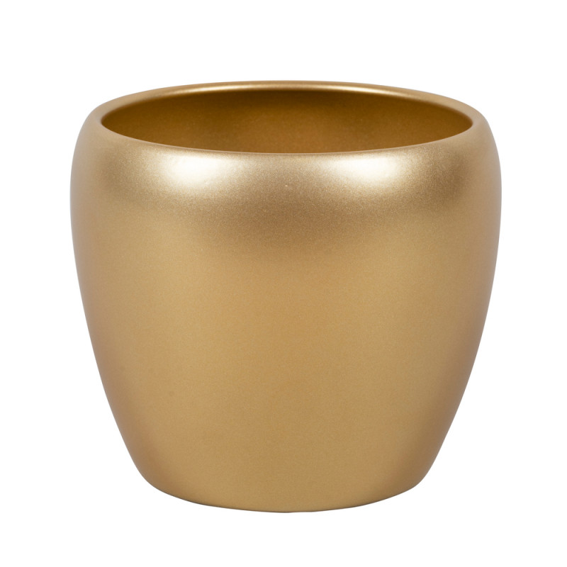 Cache-pot ZT or Ø15. 5cm - H13. 3cm