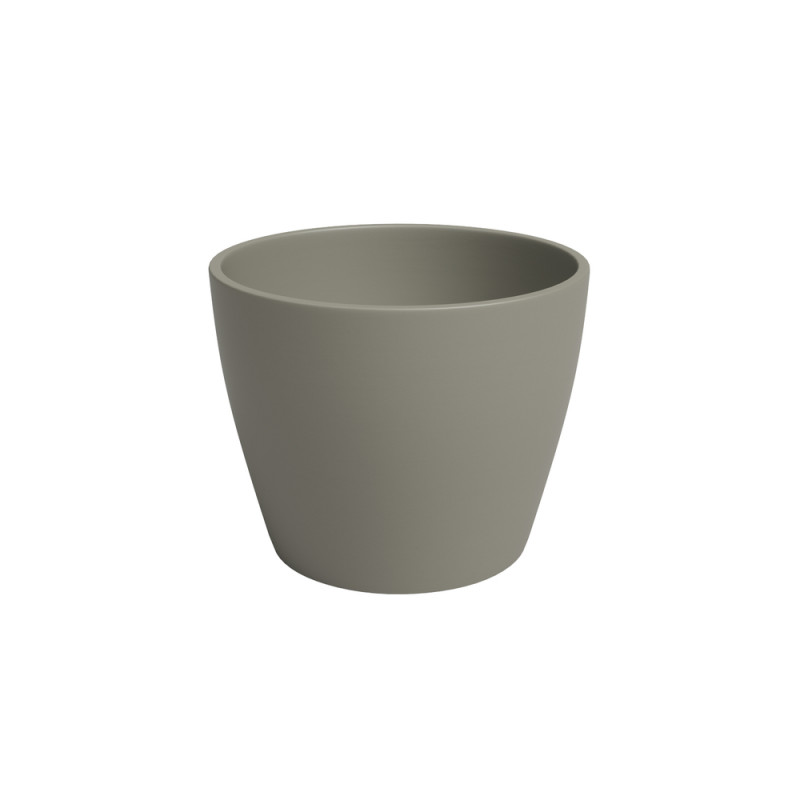 Cache-pot Nubia Cactus, coloris taupe - D. 7cm