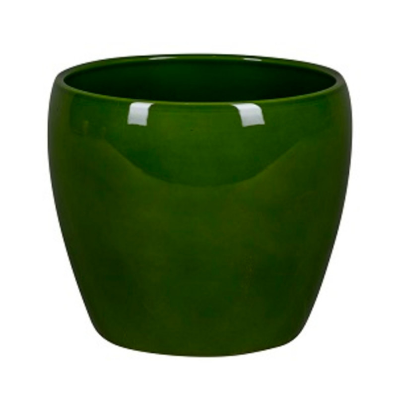 Cache-pot d'intérieur ZT 5500 vert D18cm - H. 16cm