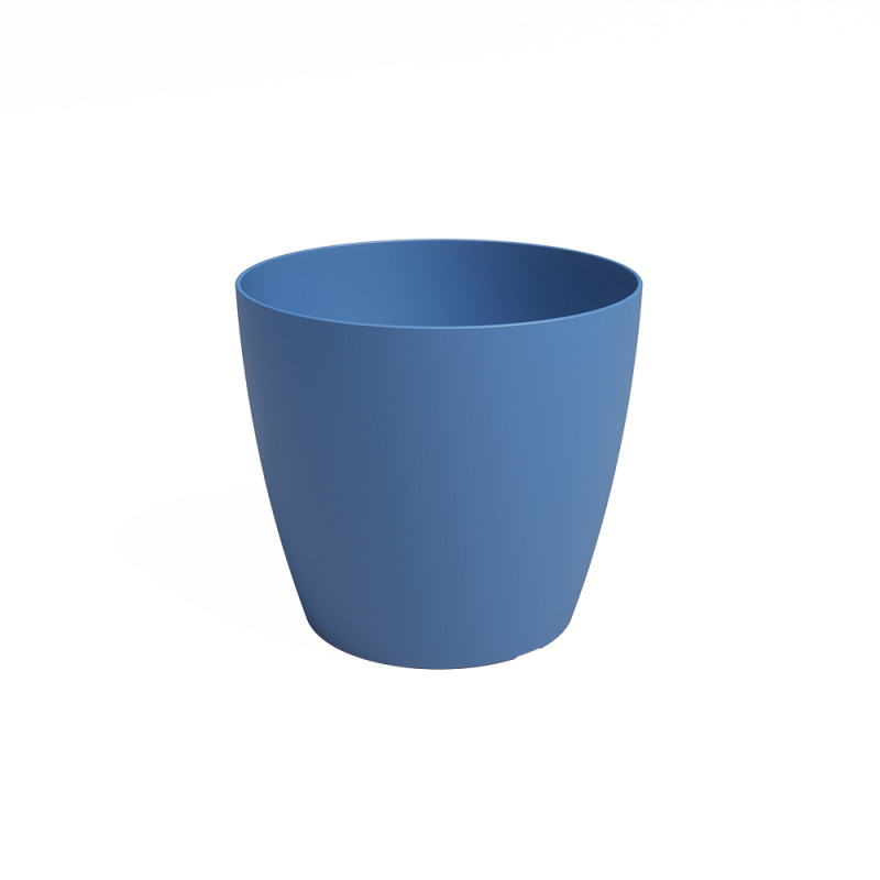 Cache-pot San Remo, coloris bleu jean - D. 6cm