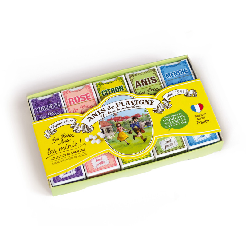 Coffret bonbons ''Les Petits Anis'', 5 parfums - 5