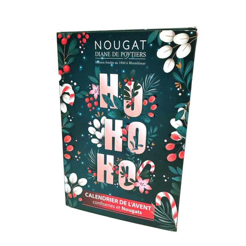 Calendrier de l'Avent 'Ho ho ho', nougats calisson