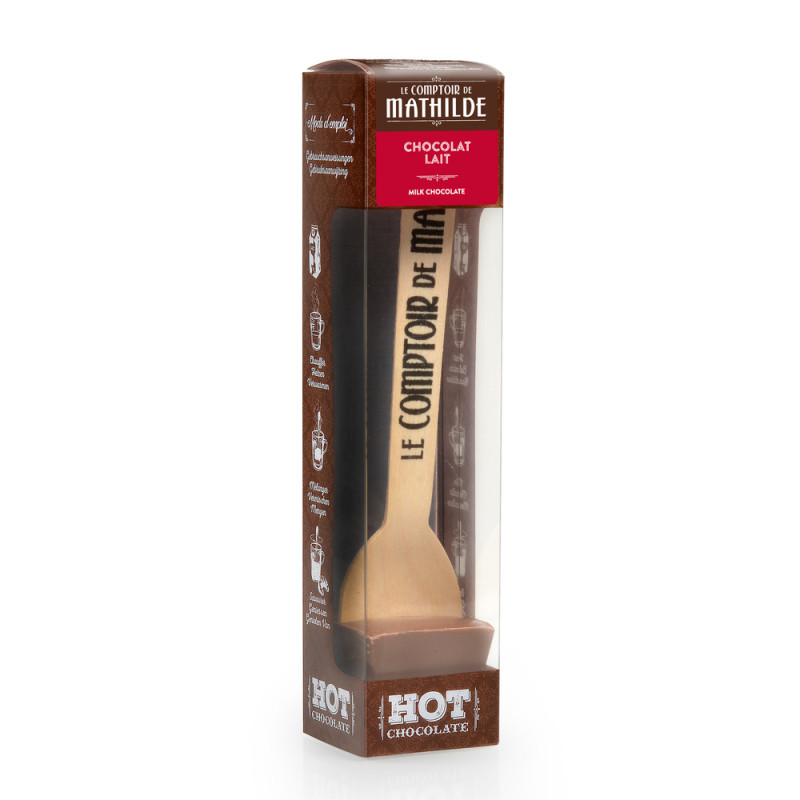 Cuillère 'Hot Chocolate' au chocolat au lait - 30g