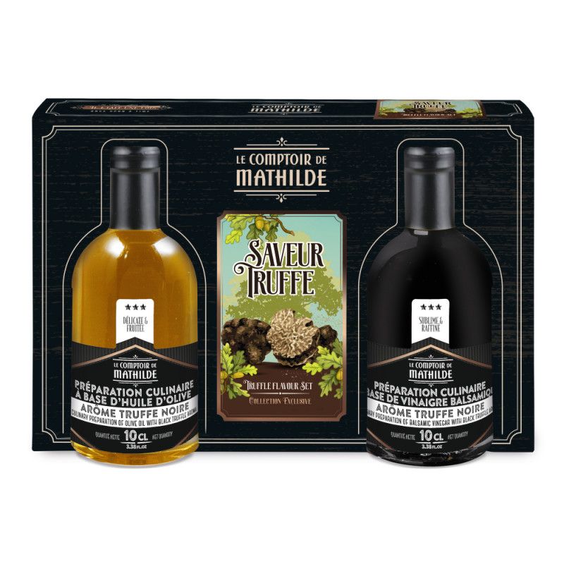 Coffret saveur truffe noire - 2x10cl