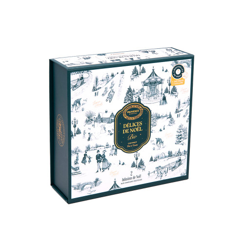 Coffret thé & tisane bio 'Délices de Noël' - 170g