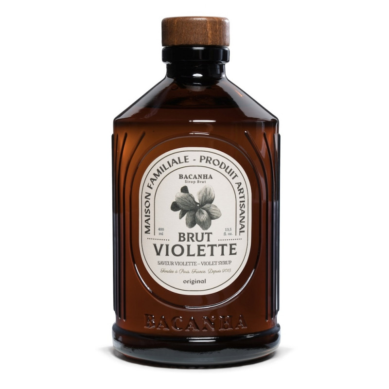 Sirop de violette brut bio - 400ml