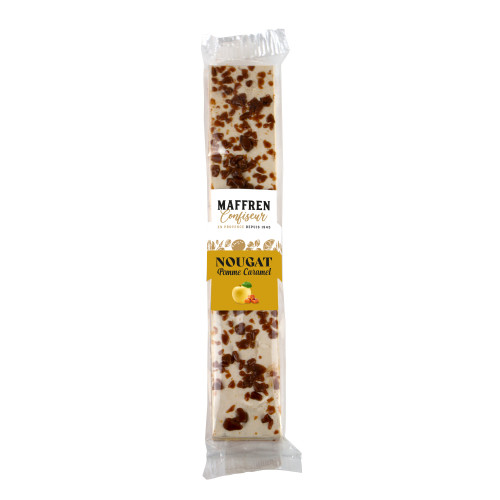 Nougat, pomme caramel : barre 100g