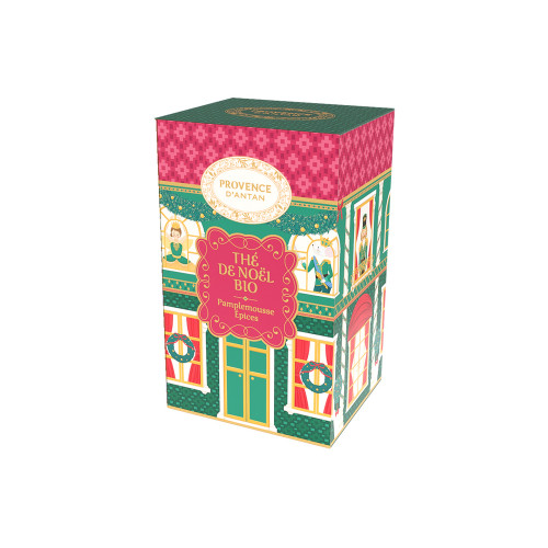 Thé blanc de Noël bio au pamplemousse et aux épice