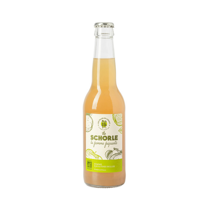 Jus de fruit bio 'Schorle', à la pomme piquante -