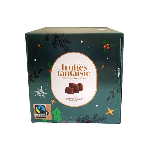 Truffes fantaisie au cacao Fairtrade, collection A