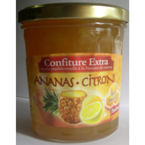 Confiture au miel, le pot de 375g - Ananas/citron