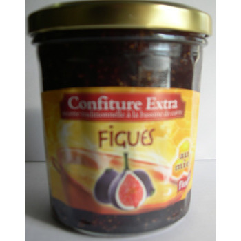 Confiture au miel, le pot de 375g - Figues