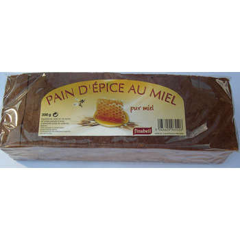 Pain d'épices tranché pur miel 300gr