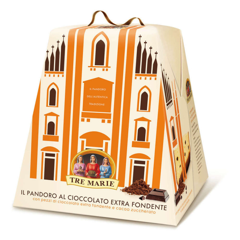 Pandoro: recette au chocolat, 1 kg