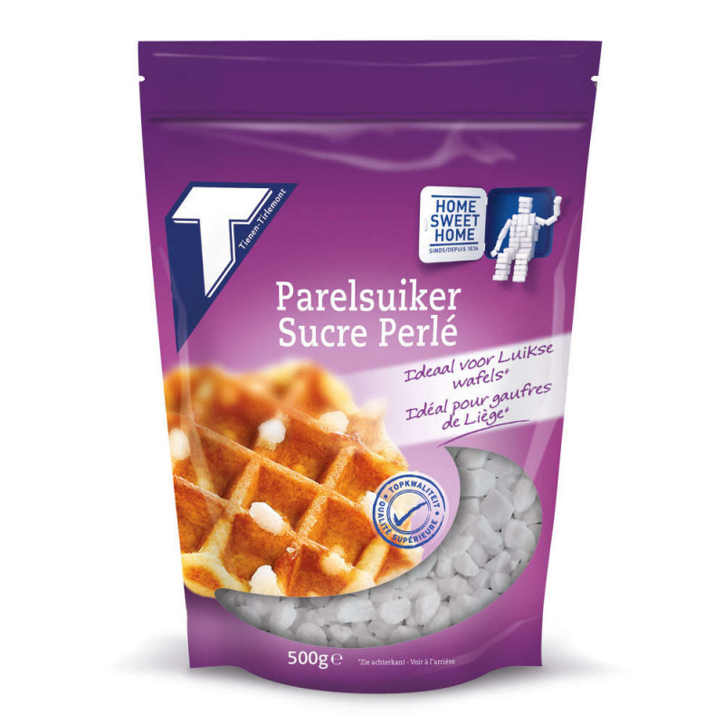 Grains de sucre perlé, 500g