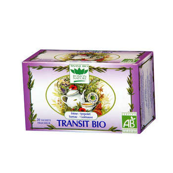 Boîte de tisane bio pour le transit - 20 sachets
