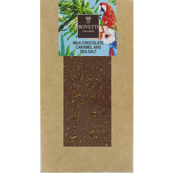 Tablette chocolat lait caramel et sel 100g