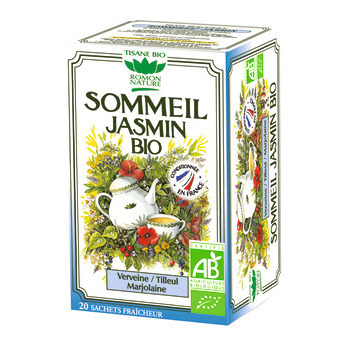 Boîte de tisane bio au jasmin, pour le sommeil - 2