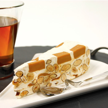 Part de nougat : caramel, 120g