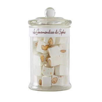 Nougats tendres aux amandes, dans moyenne bonbonni