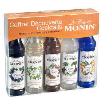 Coffret Cocktail: 5 sirops assortis (5cl)