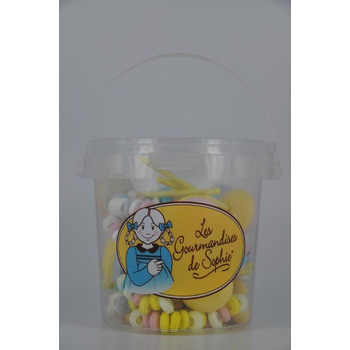 Assortiment de bonbons dextrose - Seau 220g