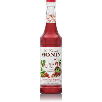 Sirop Monin, 70cl - Fraise des bois
