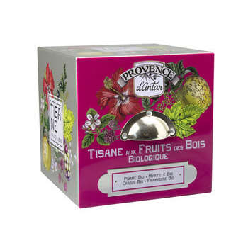 Tisane Bio aux fruits des bois : métal, 60 g