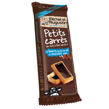 Petits carrés pas tout à fait carrés : choco