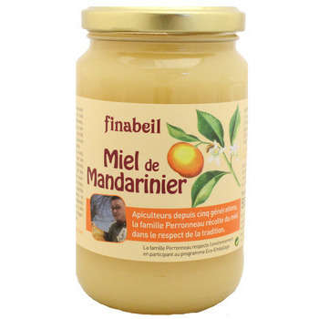 Miel mandarinier : pot verre, 375g