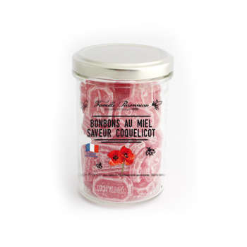 Bonbons au miel, saveur coquelicot (130g)