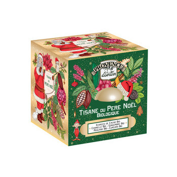 Cube Métal Tisane du Père Noel : 48g Bio