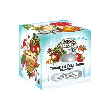 Tisane du pôle nord bio cube métal 48g