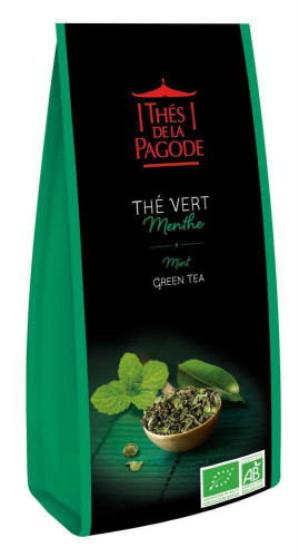 Thé vert menthe bio 100g