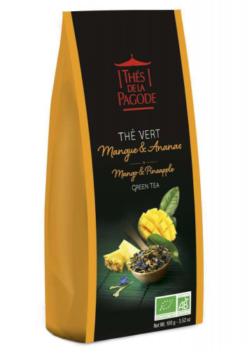 Thé vert Mangue & Ananas bio 100g