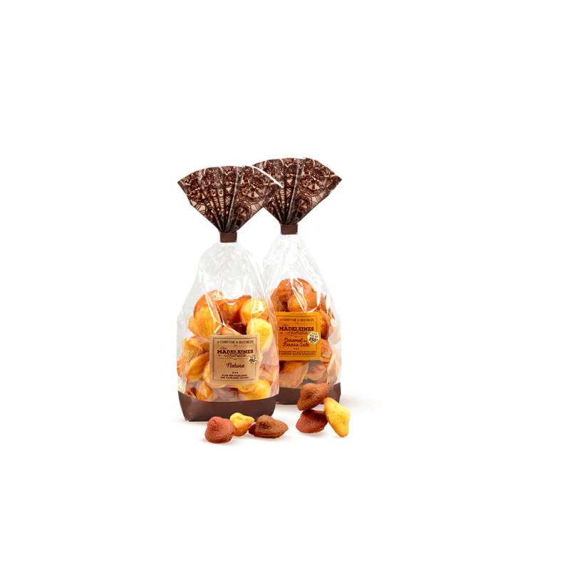 Mini madeleines de Mathilde caramel au beurre salé