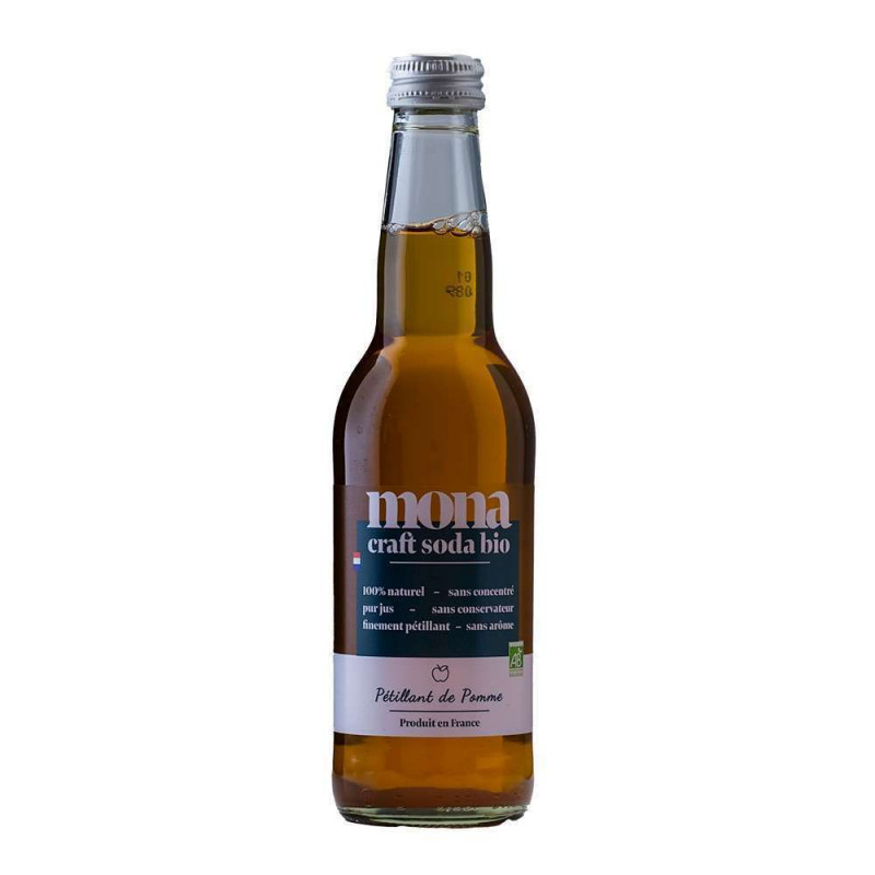 Craft Soda bio pétillant de pomme - 33cl